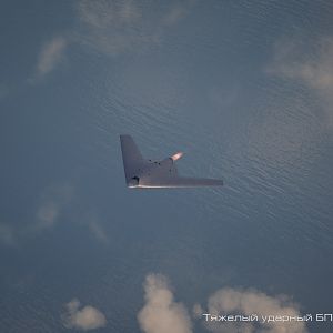Тяжелый ударный БПЛА С-70 "Охотник"