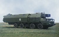 Машина тропосферной связи МС-1. Вид на технологическую площадку.