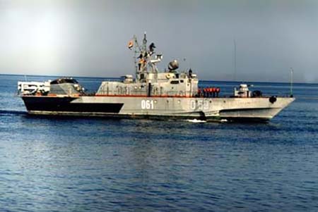 Противолодочный корабль на подводных крыльях проекта 1145 "Сокол"